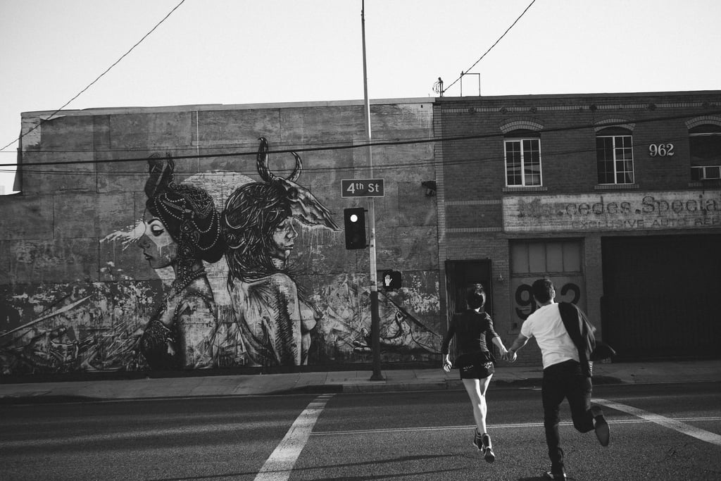 LA Freewalls Engagement Shoot
