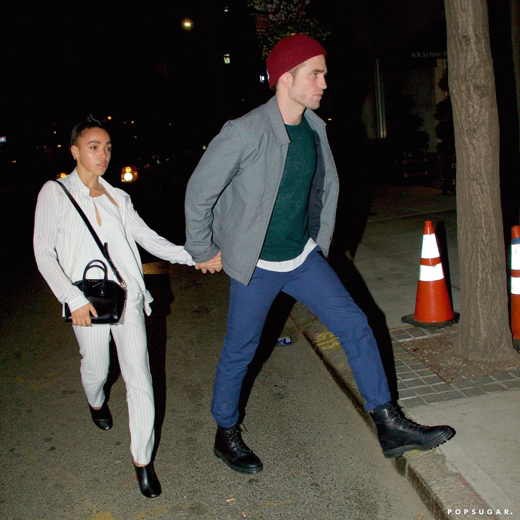 Robert Pattinson and FKA Twigs at JFK | Pictures