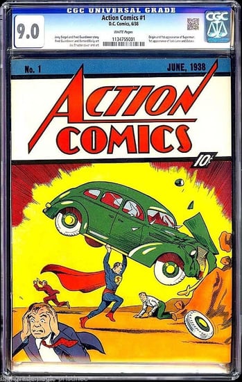 First Superman Comic