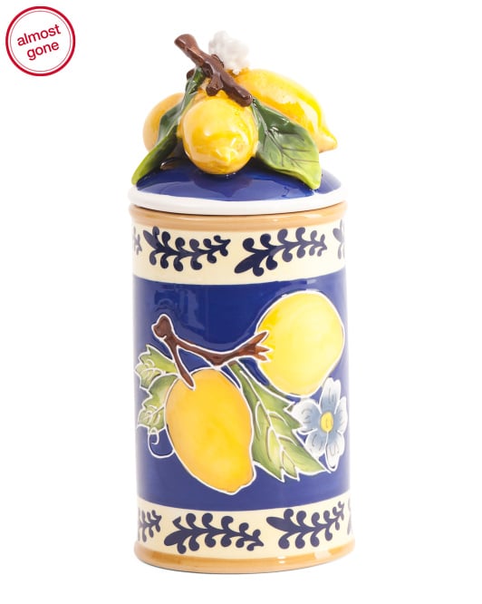 Blue Sky Clayworks Lemon Canister