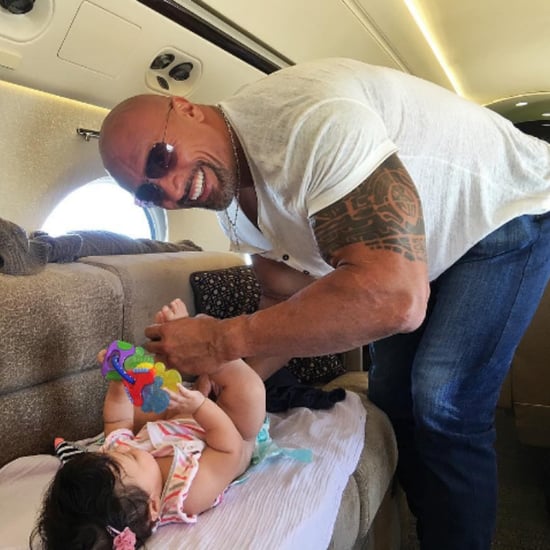The Rock Instagram Changing Dirty Diaper