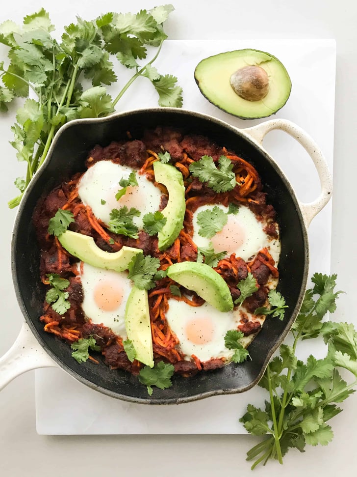 Mexican Shakshuka With Spiralized Sweet Potatoes | Best Egg Recipes ...