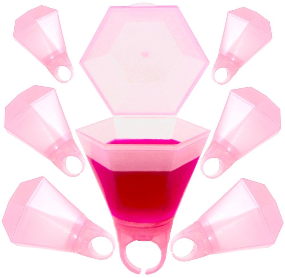 6 Shot Glass Rings ($11)
