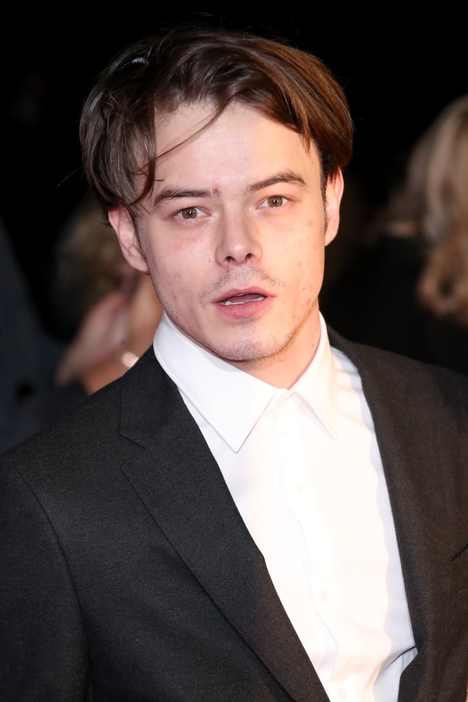 Charlie Heaton and Natalia Dyer at the NTA Awards 2018