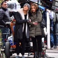 BFFs Jennifer Lopez and Leah Remini Work Hard but Play Harder on the Set of Their New Movie
