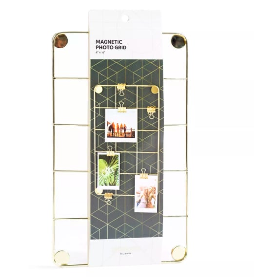Magnetic Locker Photo Grid