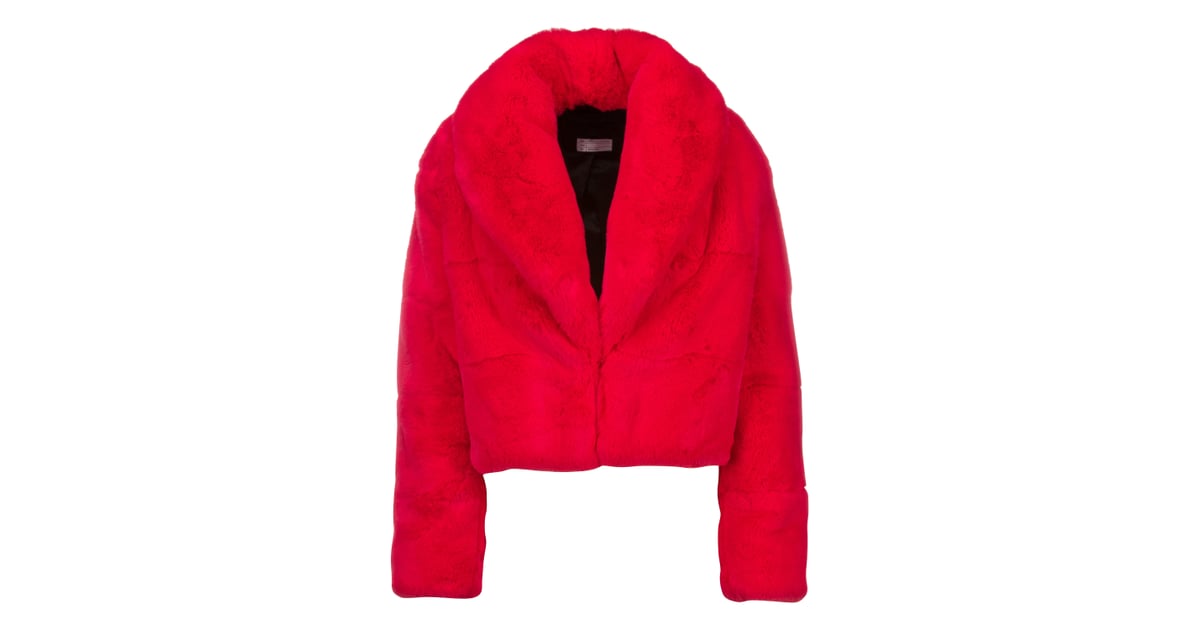 Kendall + Kylie Faux Fur Coat ($395) | Kendall and Kylie DropThree ...