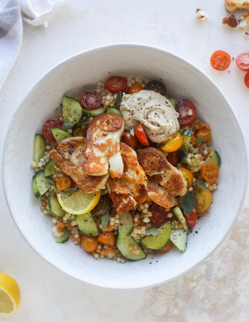 Halloumi Hummus Bowl