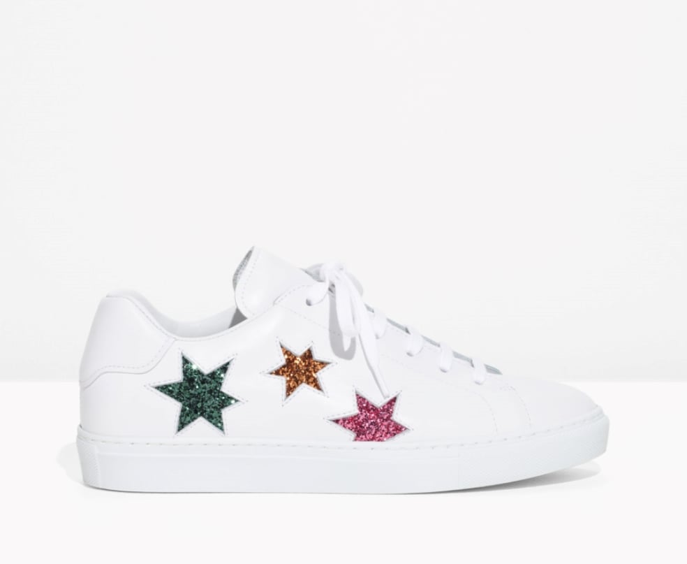 Star Lace-Up Sneakers
