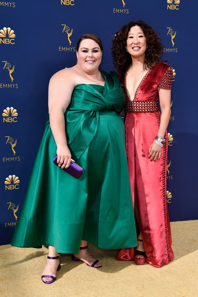 Sandra Oh at the 2018 Emmys