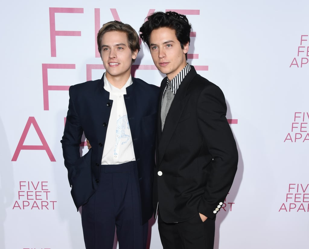 Cole and Dylan Sprouse at Five Feet Apart Premiere