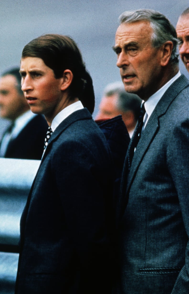 Prince Charles and Lord Mountbatten in 1969