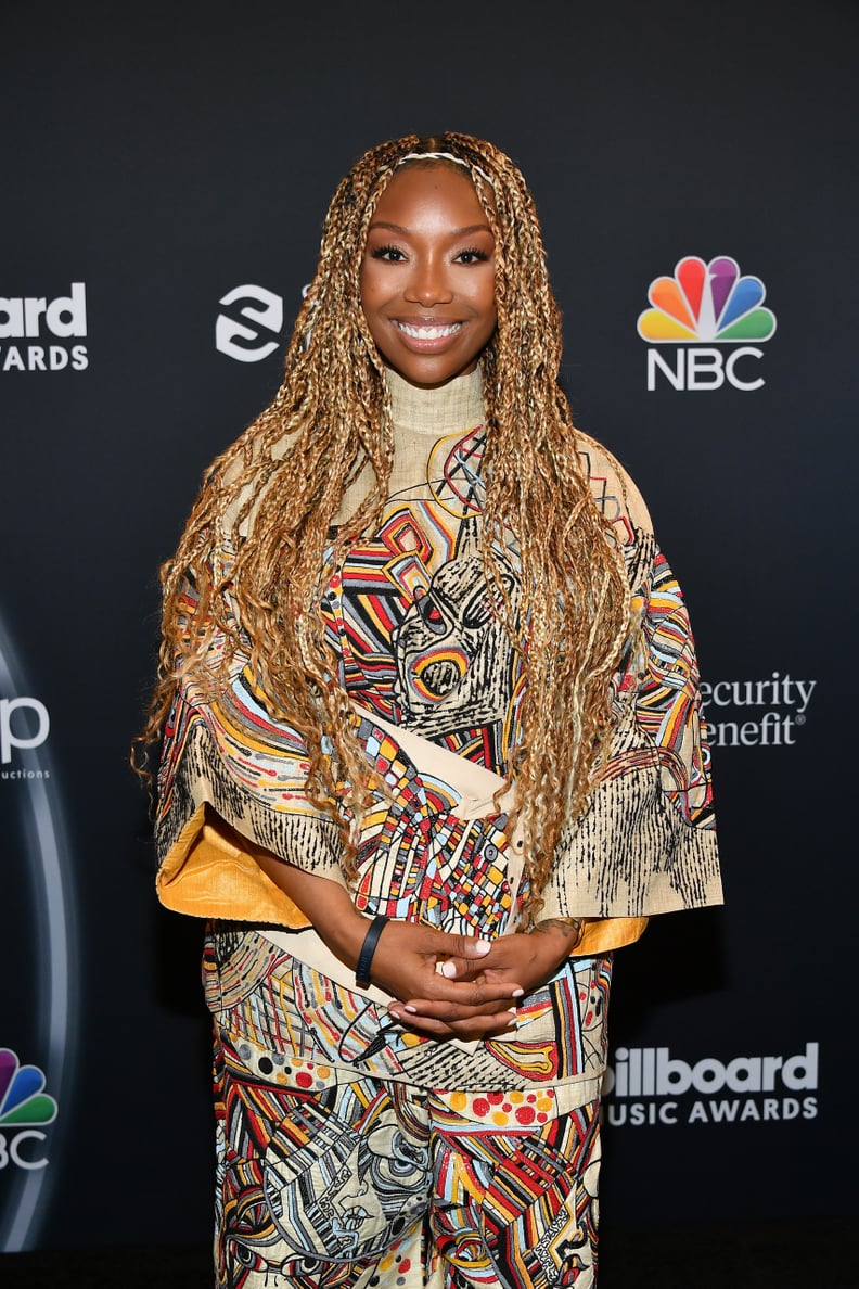 Brandy at the 2020 Billboard Music Awards