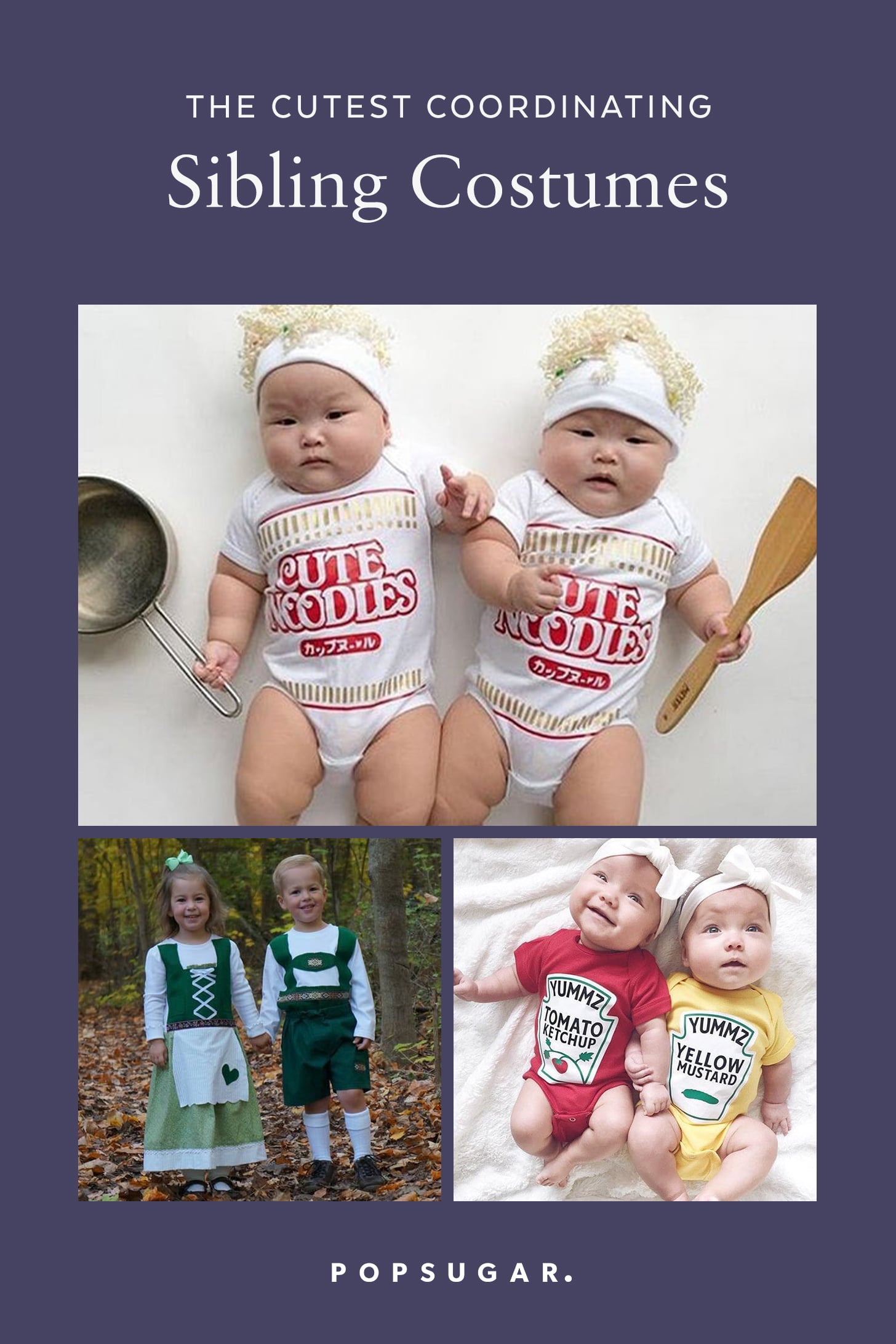 Coordinating Sibling Costumes For Halloween Popsugar Family