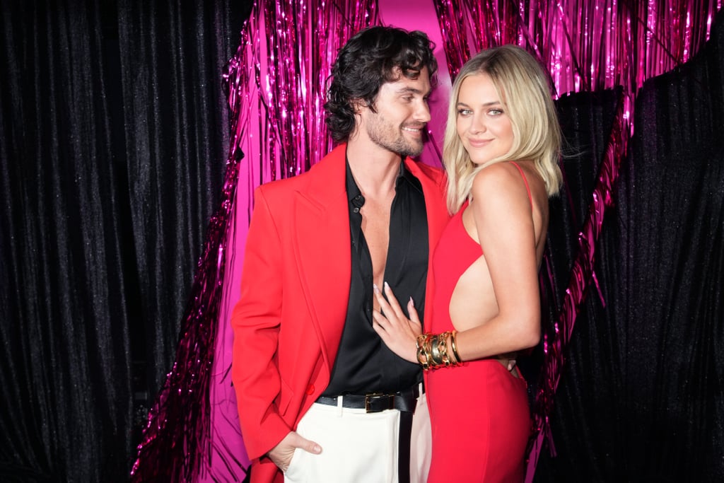 Kelsea Ballerini and Chase Stokes at 2023 VMAs
