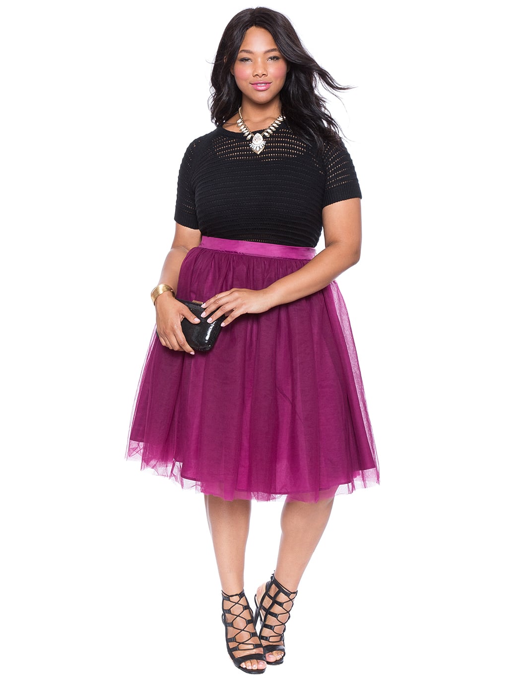 The Tulle Skirt | 4 Plus-Size Bloggers Are About to Show You the Skirt That Flatters Everyone | POPSUGAR Fashion Photo 2