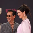 Marc Anthony Cradles Wife Nadia Ferreira's Baby Bump on Red Carpet: "Baby Is Happy Too!"