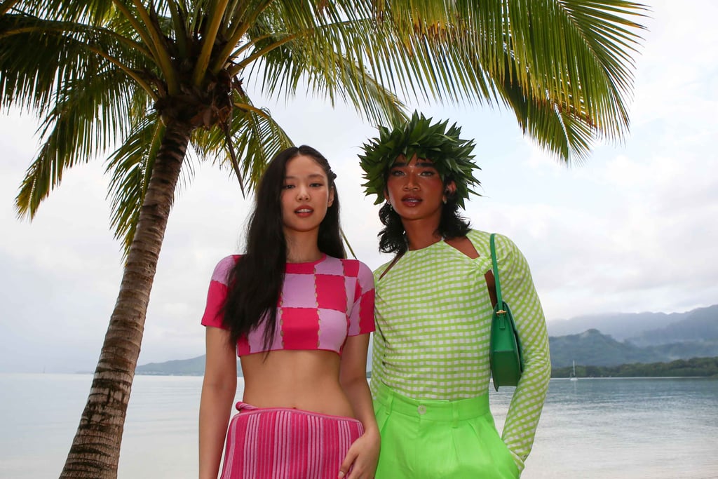 Celebrities at the Jacquemus Spring 2022 Runway Show