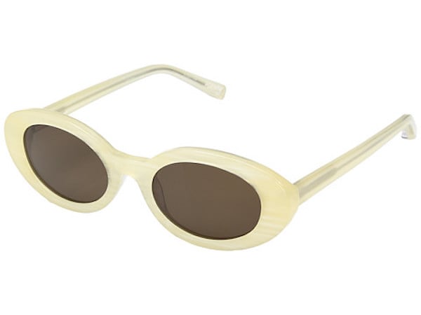 "With my trip to California right around the corner, I wanted a new pair of retro sunglasses. The plan is to drive up the picturesque Pacific Coast Highway in these rad Elizabeth and James McKinley sunglasses ($185). Silk neck scarf optional." — NR