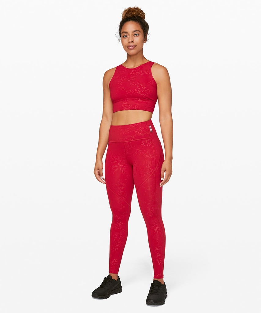 Lululemon x Barry’s Stronger as One Tights and Long Line Bra