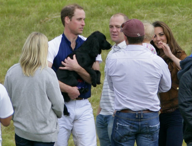 Prince William With Lupo