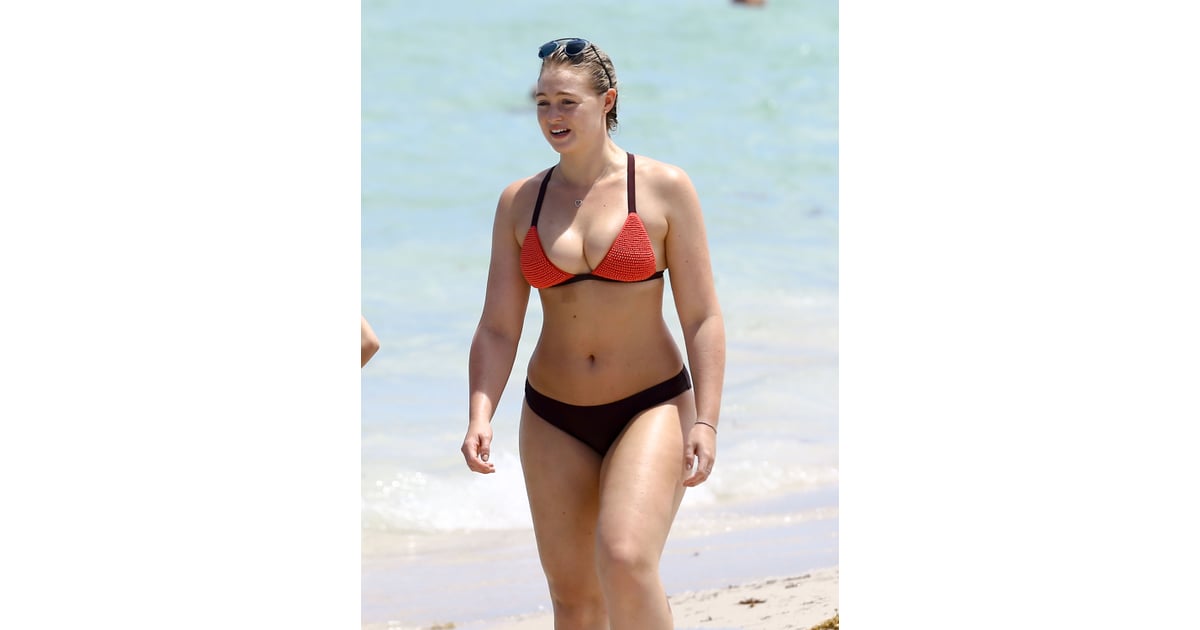 Iskra Lawrence In A Bikini On The Beach In Miami July 2016 Popsugar 7537