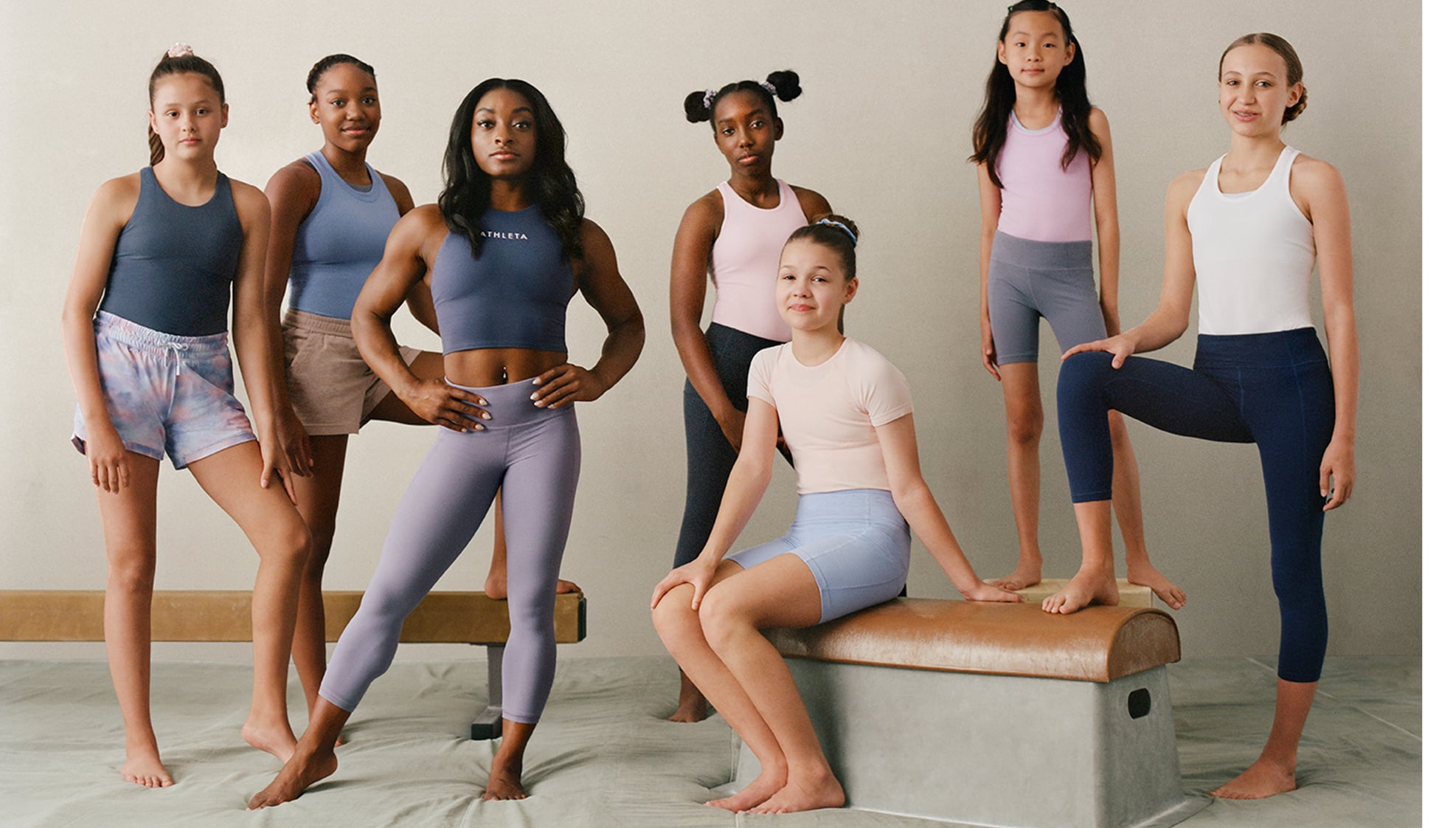 Watch Simone Biles's First Athleta Campaign With Loved Ones