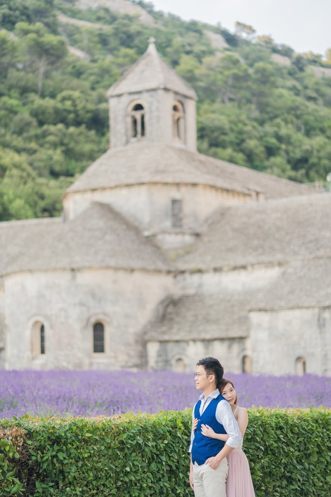 Engagement Shoot in Lavender Fields of Provence, France