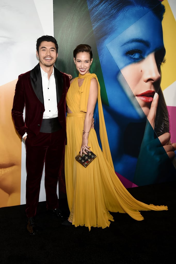 Henry Golding and His Wife Liv Lo at A Simple Favor Premiere