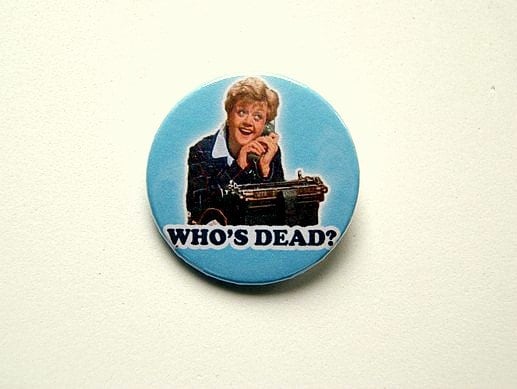 Murder She Wrote Pin