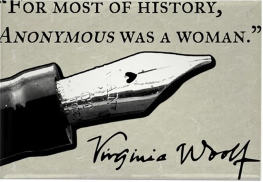 Virginia Woolf Quote Magnet