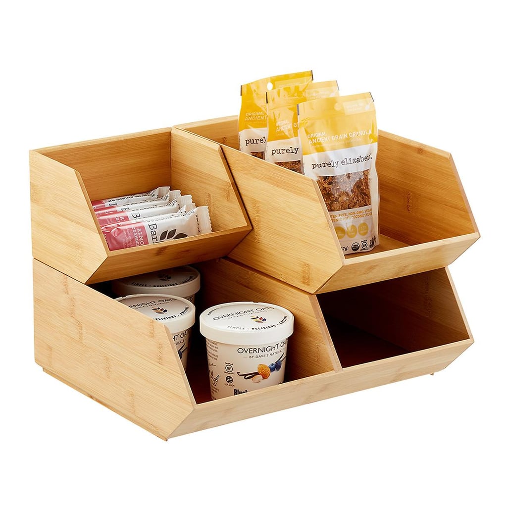 Stackable Bamboo Storage Bins Hands Down These Are The 50 Best
