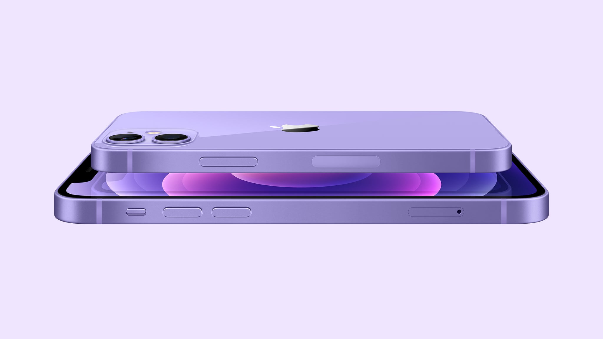 Apple S New Purple Iphone 12 And Iphone 12 Mini Photos Popsugar Tech