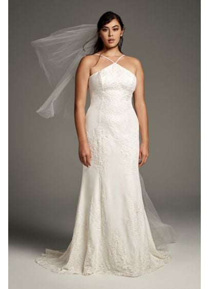 Vera wang plus size gowns hot sale
