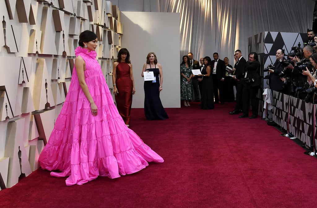 Gemma Chan at the 2019 Oscars