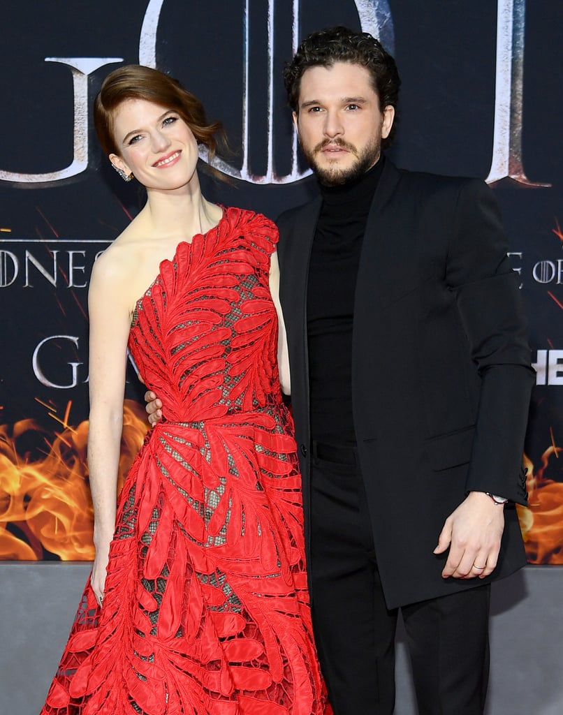 Rose Leslie and Kit Harington