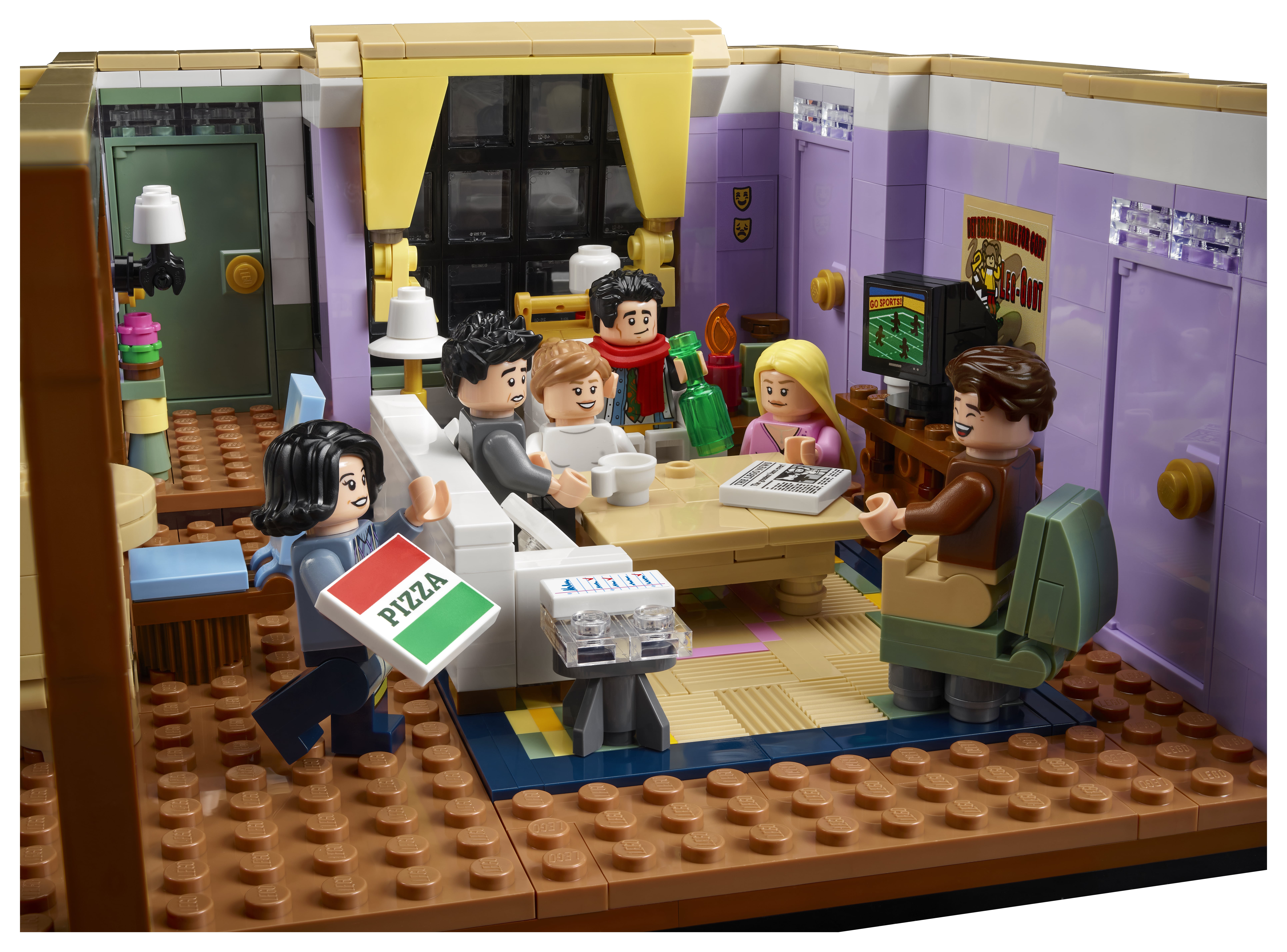 See Photos of the Incredible Lego Friends Apartments Set