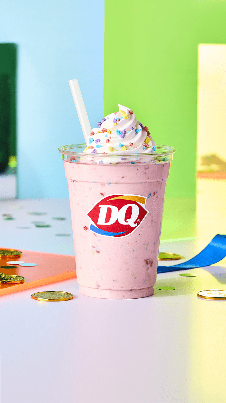 Dairy Queen's Under the Rainbow Shake Dairy Queen Releases Churro