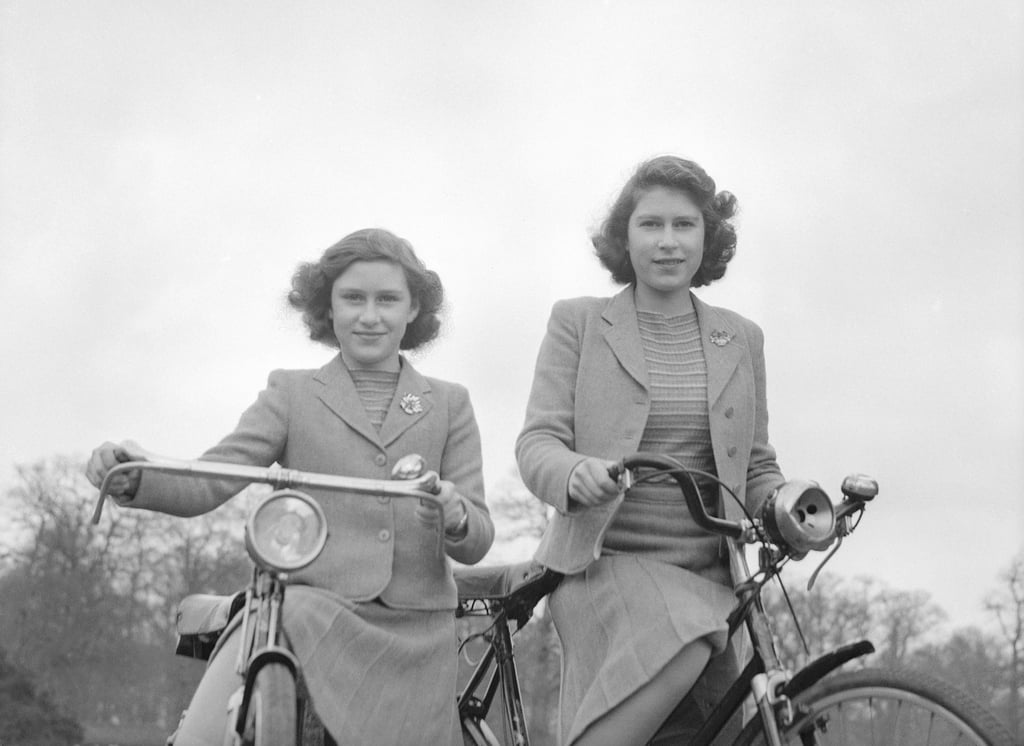 They posed as biker girls in Windsor in 1942.