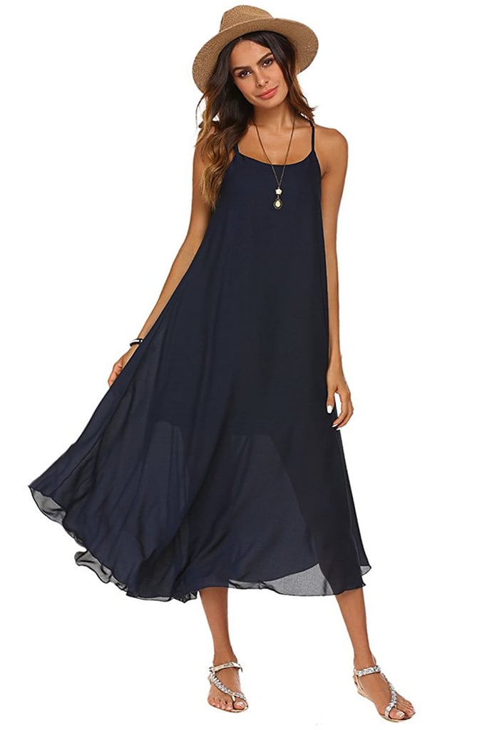 Poetsky Strappy Casual Maxi Dress | Comfortable Dresses on Amazon ...