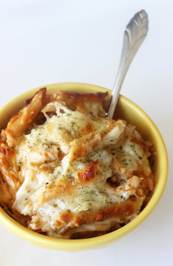 Three-Cheese Chicken and Pasta Bake