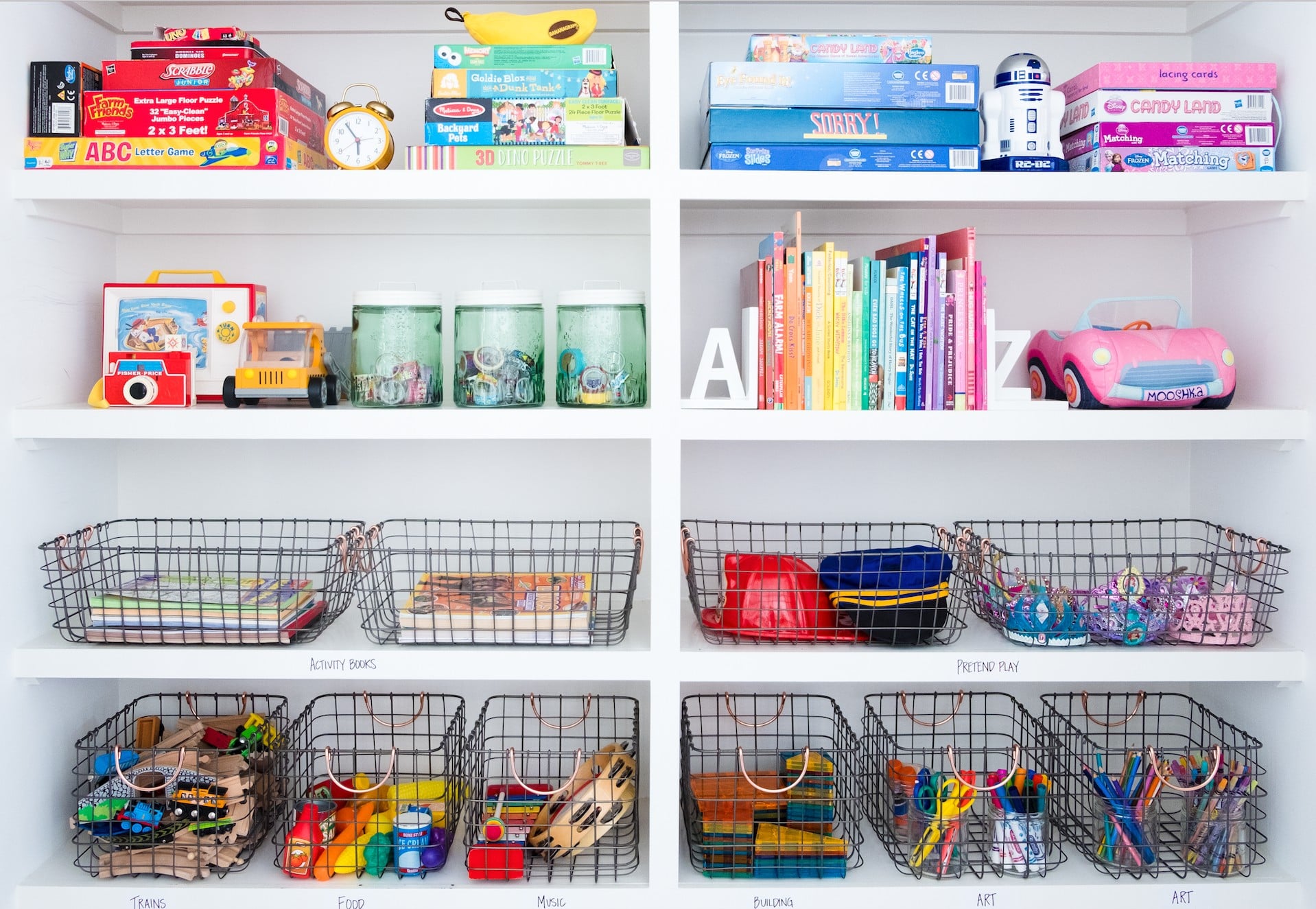 Amazing Mom Hacks To Organize Your Child's Toys And Crafts