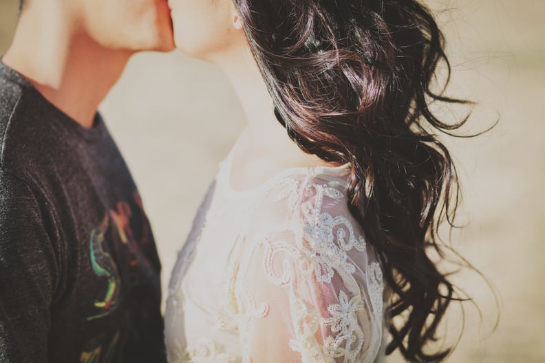 A kiss goodbye each day means you still have a spouse to return home to.