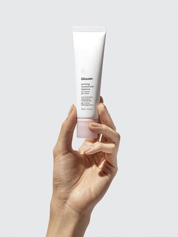 Glossier's new Priming Moisturiser Balance