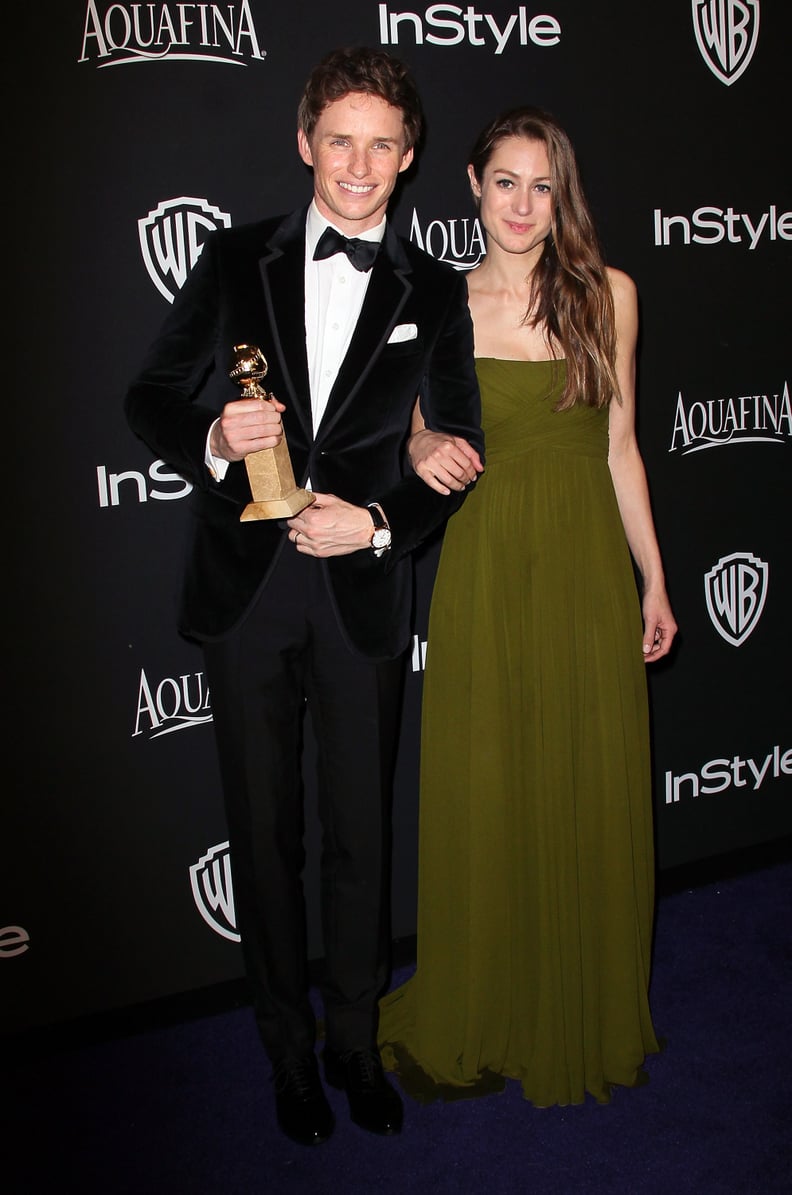 Eddie Redmayne and Hannah Bagshawe