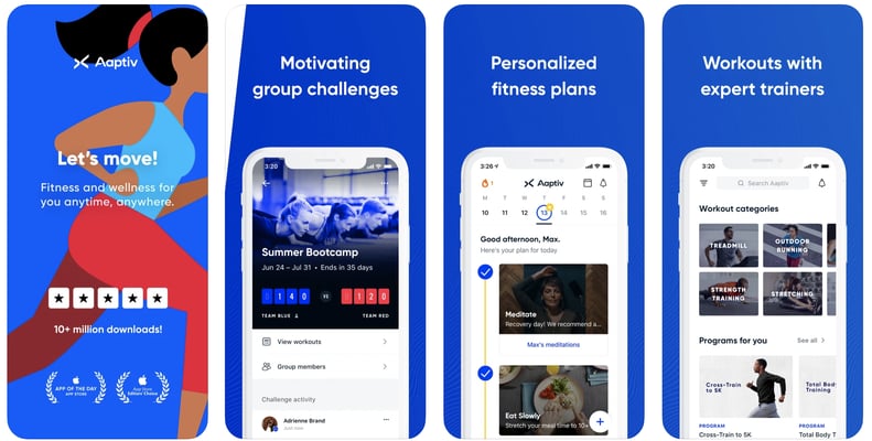 Aaptiv: #1 Audio Fitness App