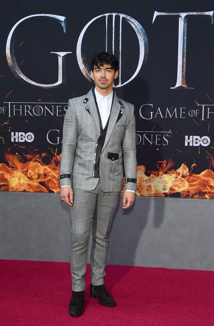 Joe Jonas Game of Thrones Cast Season 8 Red Carpet Premiere April