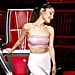 Ariana Grande's Britney Spears-Inspired Outfit on The Voice