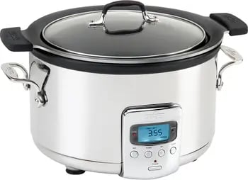 Slow Down: All-Clad 4-Quart Slow Cooker with Aluminium Insert