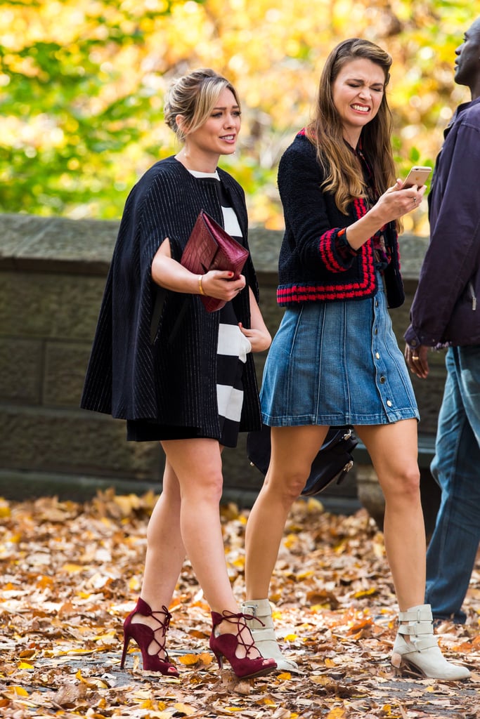 Hilary Duff Takes a Stroll in NYC Pictures